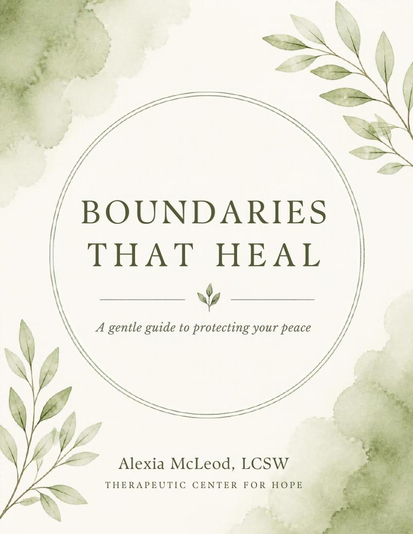 Boundaries That Heal cover