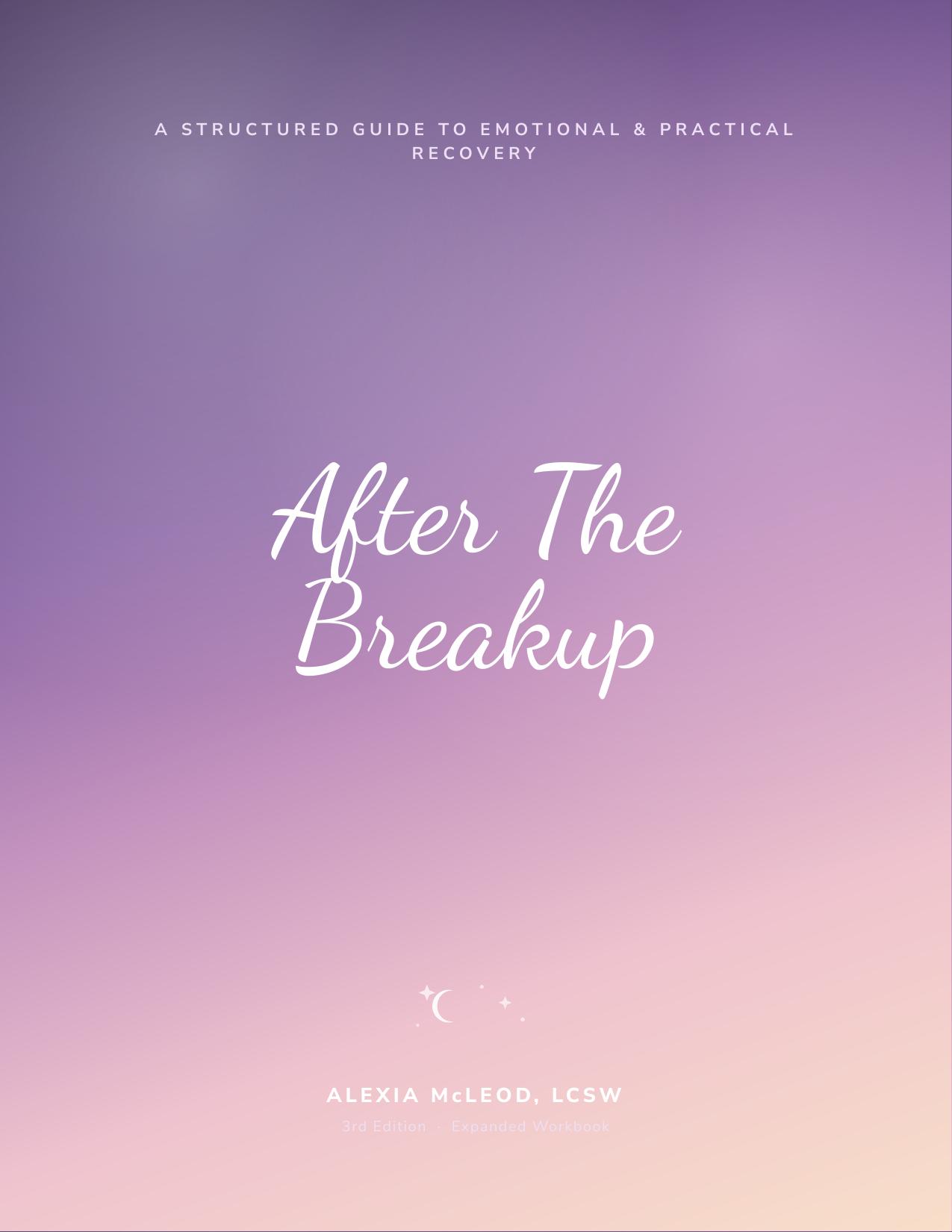 After The Breakup workbook cover