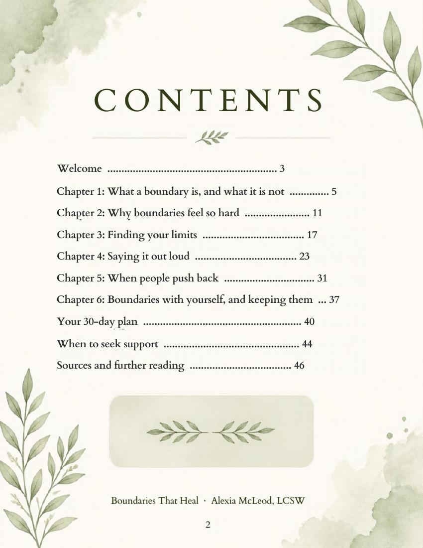 Boundaries That Heal — sample page 2