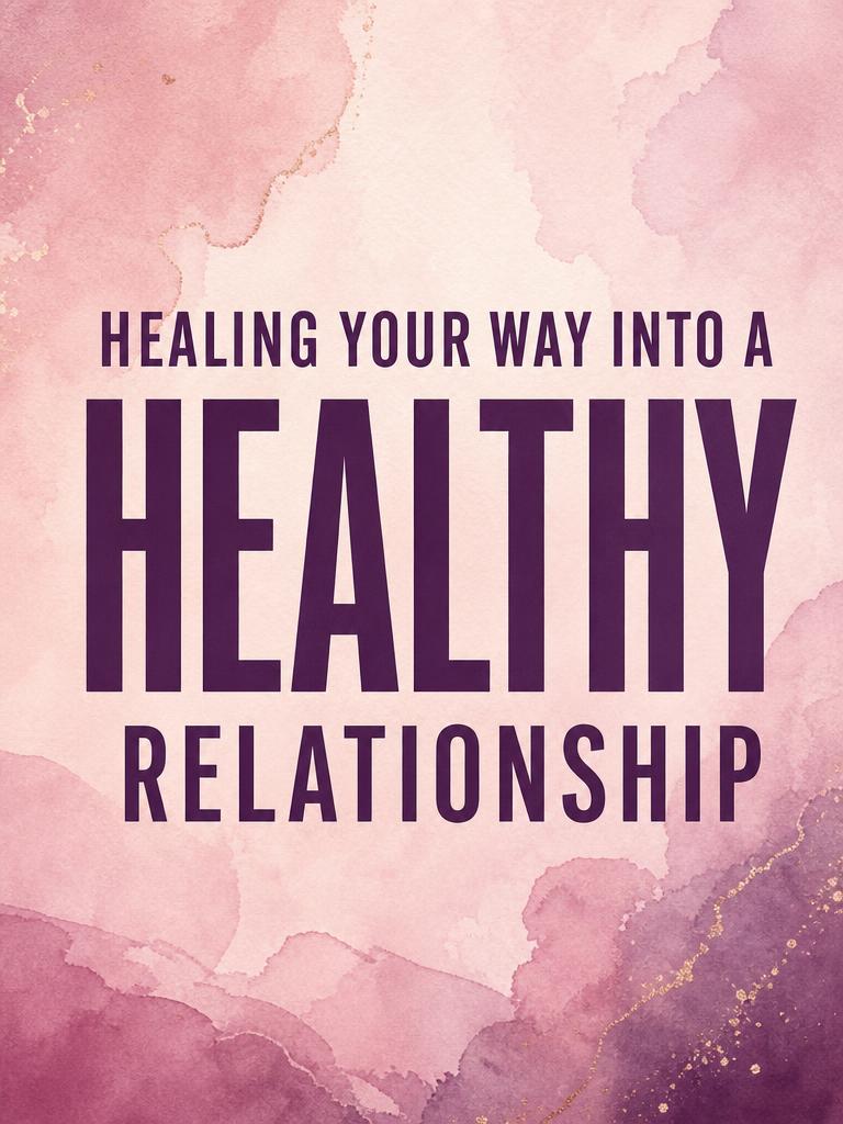 Healing Your Way Into a Healthy Relationship e-book cover