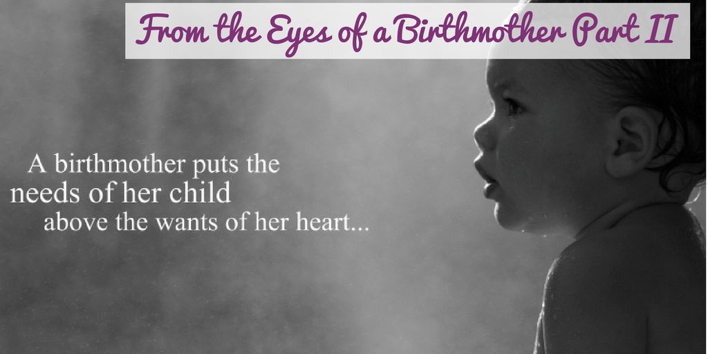 From The Eyes of a Birthmother Part II